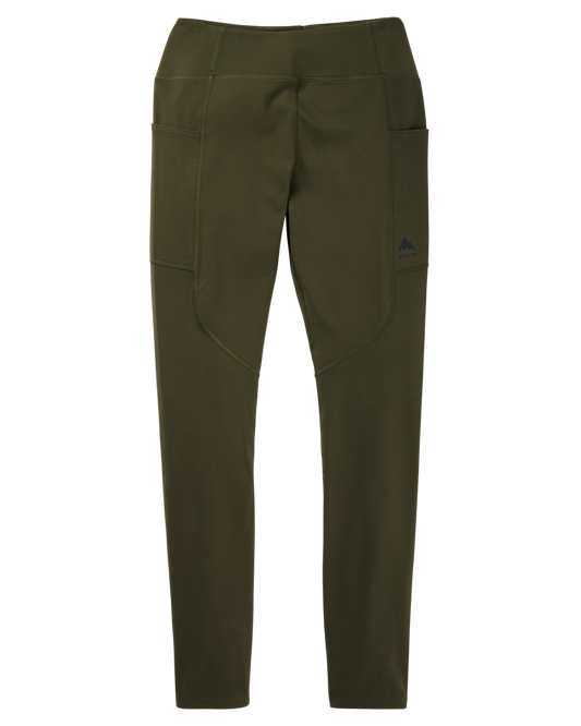 Burton Women's Multipath Pocket Leggings - Forest Night Women's Pants - Trojan Wake Ski Snow