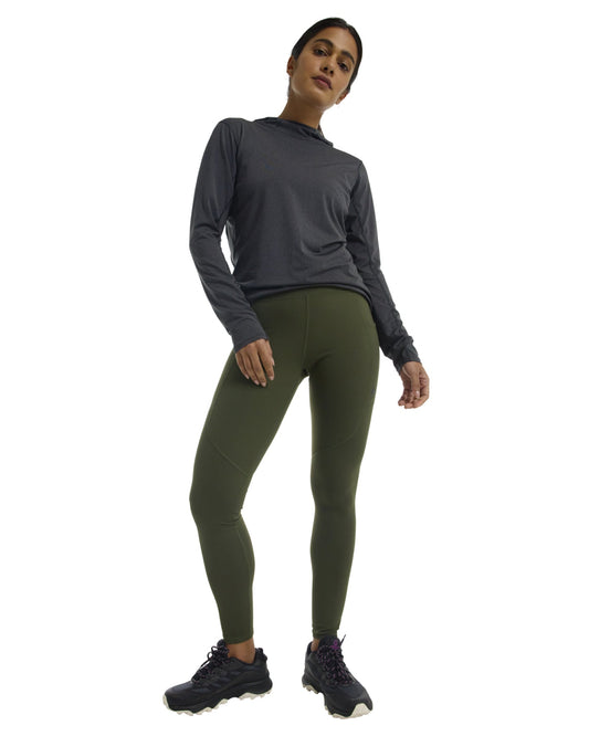 Burton Women's Multipath Pocket Leggings - Forest Night Women's Pants - Trojan Wake Ski Snow