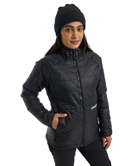 Burton Women's Versatile Heat Synthetic Down Jacket - True Black Women's Jackets - Trojan Wake Ski Snow
