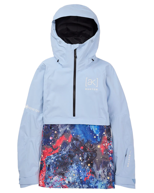 Burton Women's [ak]® Kimmy Gore-Tex 2L Anorak Snow Jacket - Moonrise/Nebula Snow Jackets - Trojan Wake Ski Snow