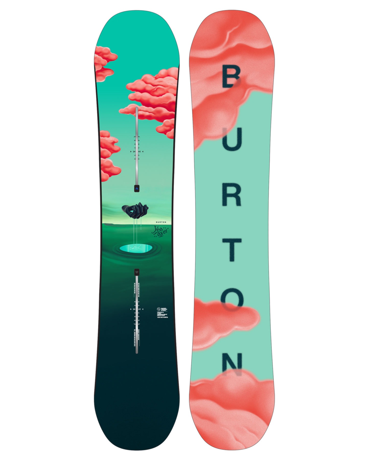 Burton Yeasayer Flying V Women's Snowboard - 2025 Women's Snowboards - SnowSkiersWarehouse