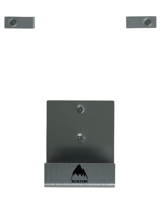 Burton Collector's Edition Snowboard Wall Mounts - Silver