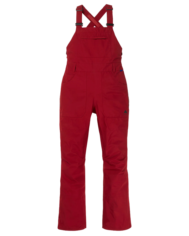 Burton Gore Tex Avalaon Bib - Sun Dried Tomato - 2023 Snow Bibs - Trojan Wake Ski Snow