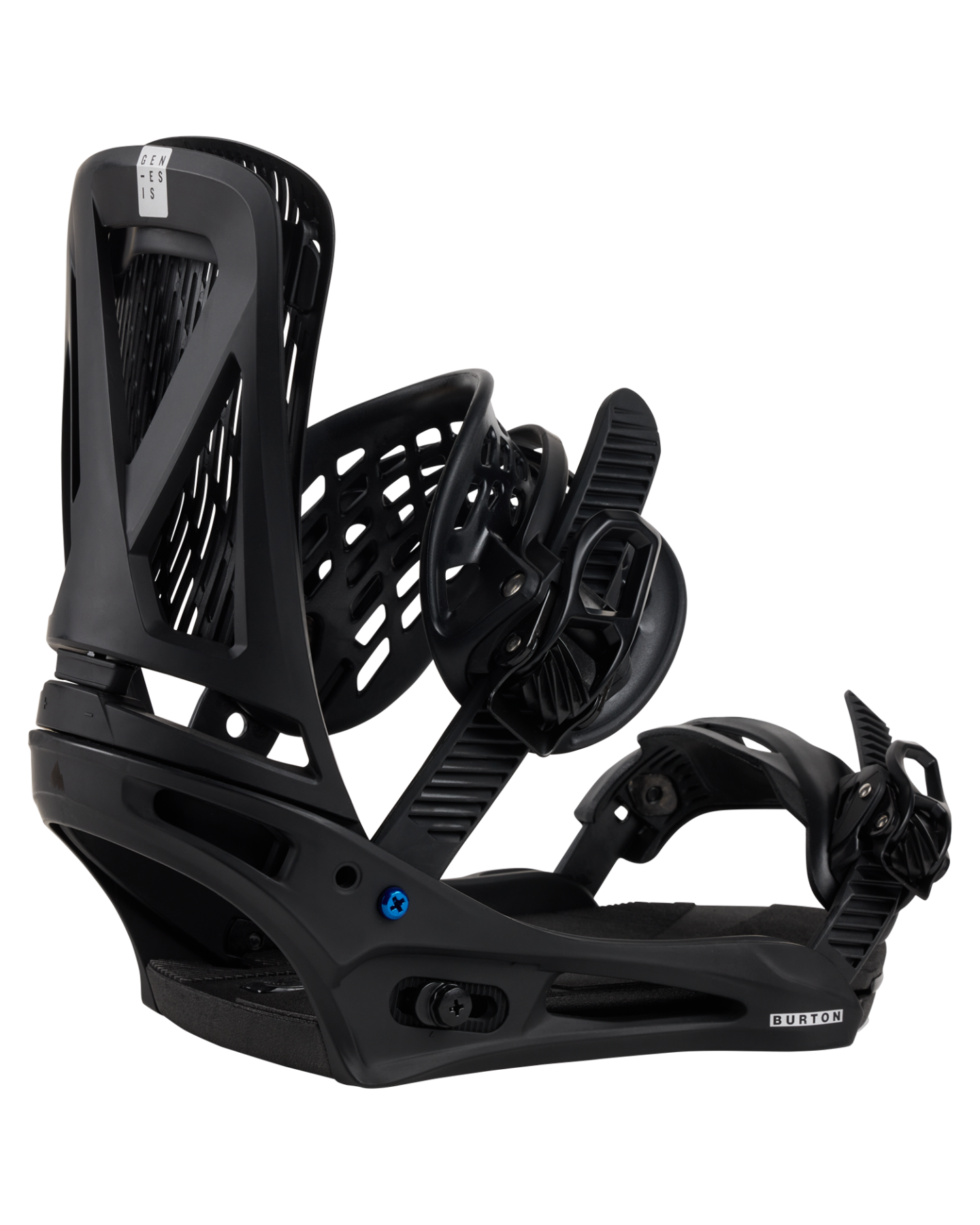 Burton Men's Genesis Re:Flex Snowboard Bindings - Black Men's Snowboard Bindings - Trojan Wake Ski Snow