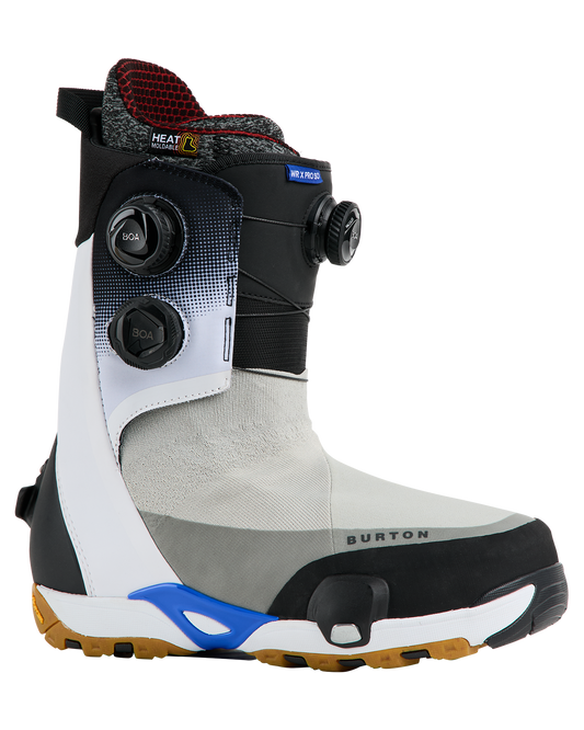 Burton Men's Waverange X Pro Step On® (Wide) Snowboard Boots - White Men's Snowboard Boots - Trojan Wake Ski Snow