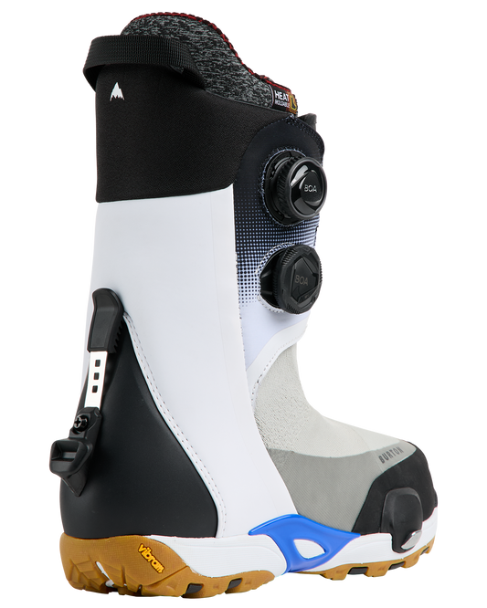 Burton Men's Waverange X Pro Step On® (Wide) Snowboard Boots - White Men's Snowboard Boots - Trojan Wake Ski Snow