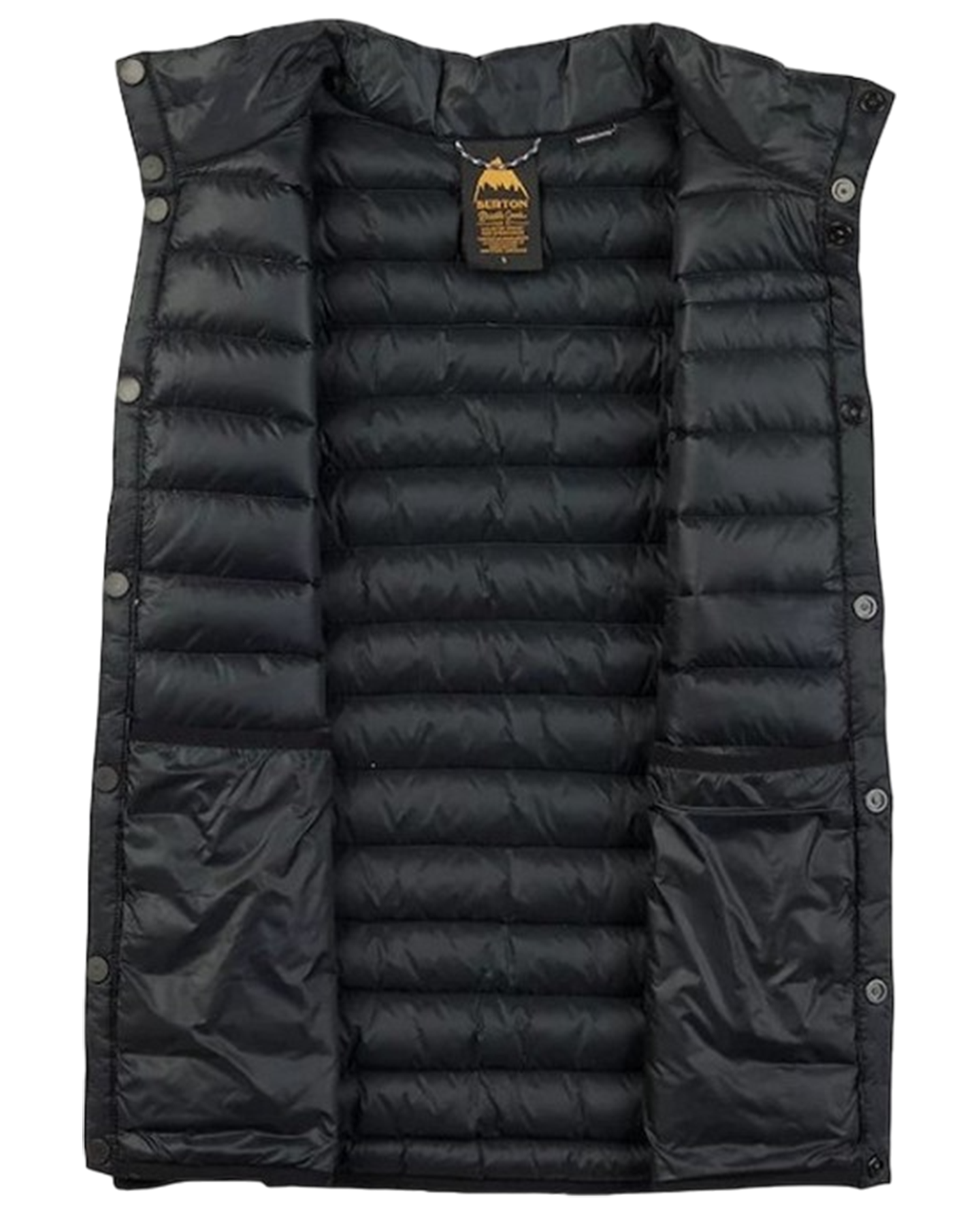 Burton Women's Down Vest Insulated - True Black Jackets - Trojan Wake Ski Snow