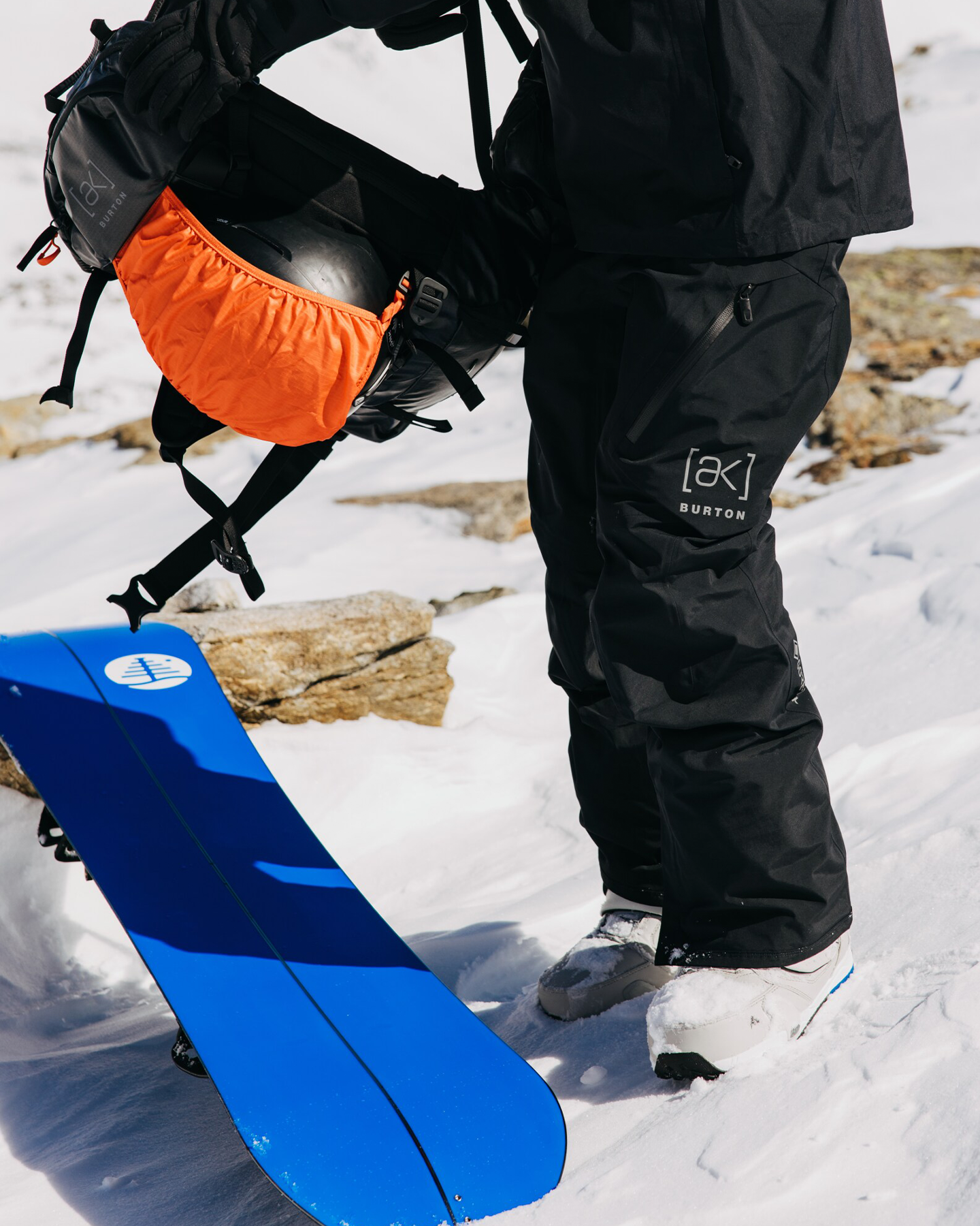 Burton Men's [ak]® Cyclic GORE-TEX® 2L Snow Bib Men's Snow Bibs - Trojan Wake Ski Snow