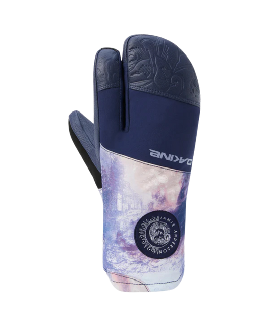 Dakine Women's Team Fleetwood GORE-TEX® Short Trigger Mitt - Anderson Waterfall Women's Snow Mittens - Trojan Wake Ski Snow