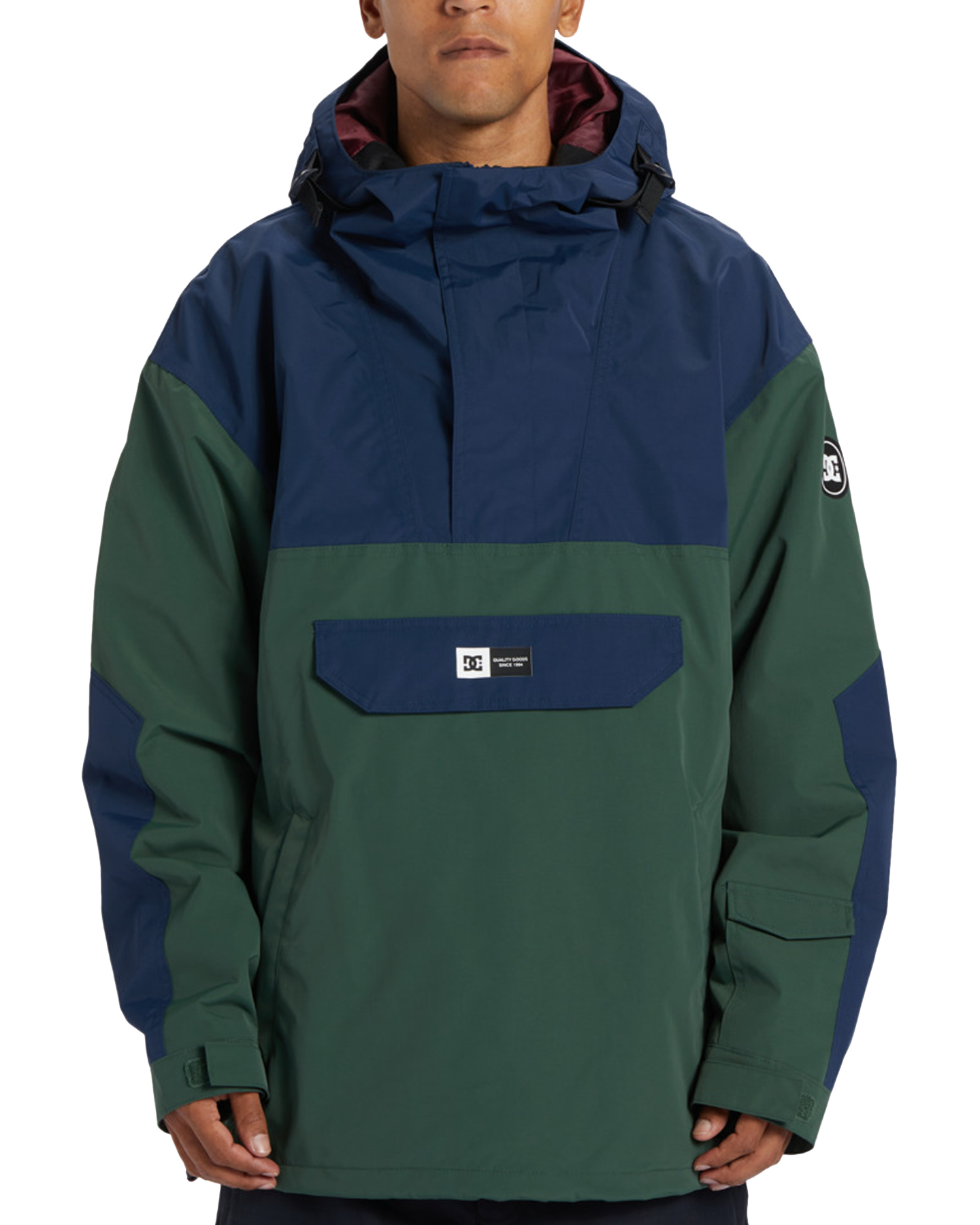 DC DC-43 Technical Anorak Snow Jacket - Dress Blues Snow Jackets - Trojan Wake Ski Snow