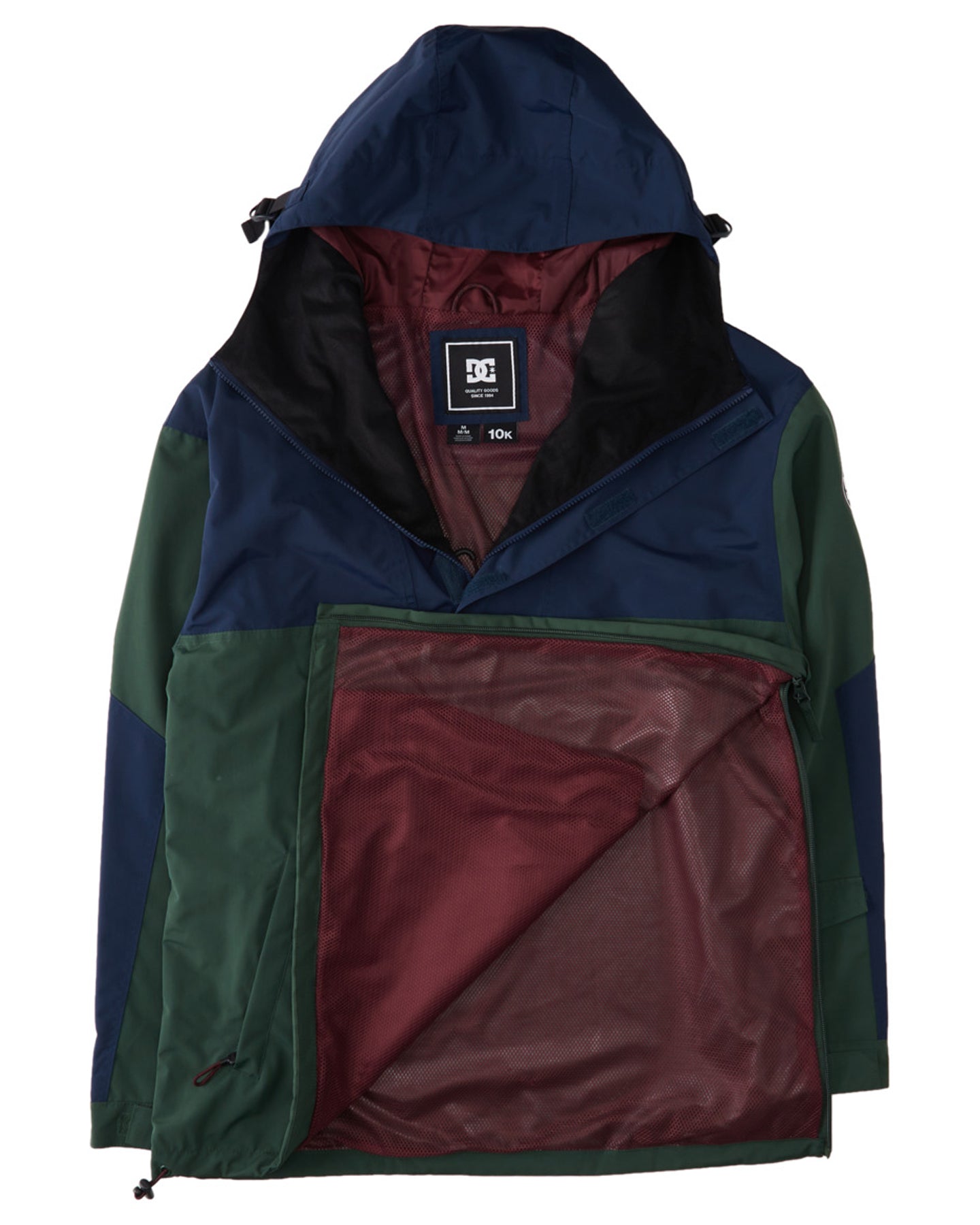 DC DC-43 Technical Anorak Snow Jacket - Dress Blues Snow Jackets - Trojan Wake Ski Snow