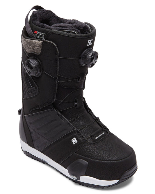 DC Men's Judge Step On® Snowboard Boots - Black Men's Snowboard Boots - Trojan Wake Ski Snow