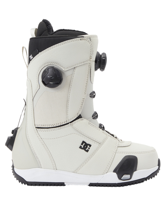 DC Women's Lotus Step On® Snowboard Boots - Silver Birch Women's Snowboard Boots - SnowSkiersWarehouse