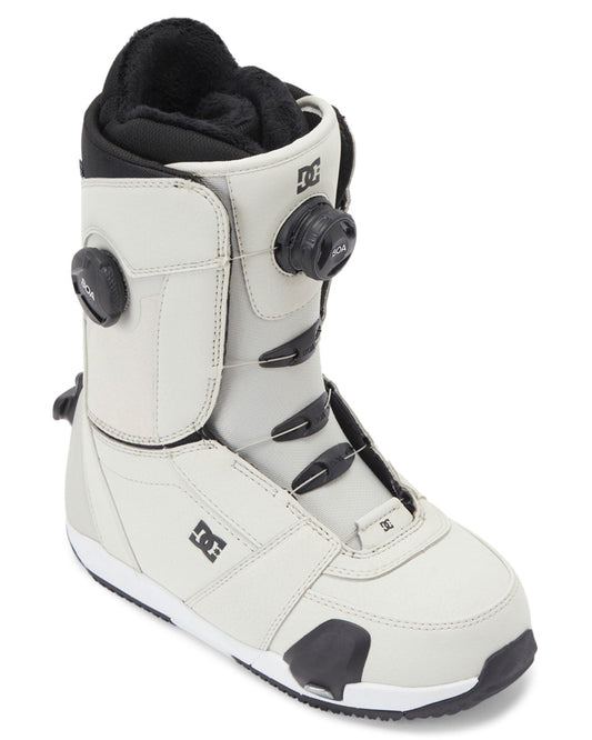DC Women's Lotus Step On® Snowboard Boots - Silver Birch Women's Snowboard Boots - Trojan Wake Ski Snow
