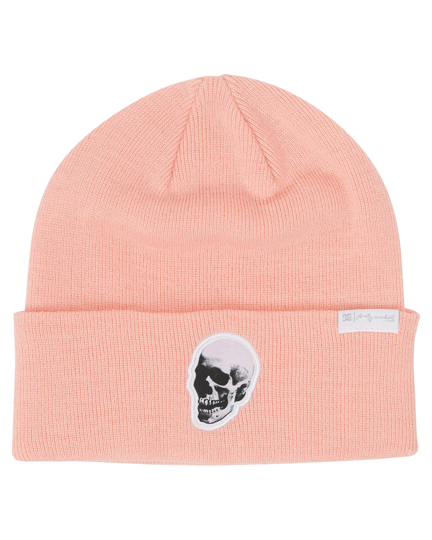 DC X Andy Warhol Label Beanie - Shell Pink Beanies - Trojan Wake Ski Snow