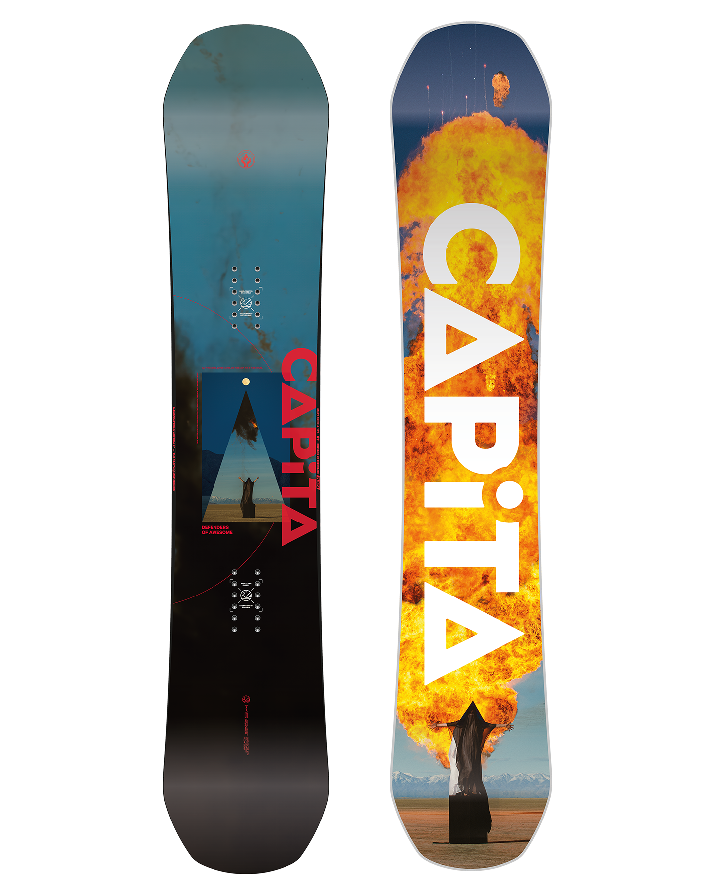 Capita Defenders Of Awesome Snowboard - 2025 Men's Snowboards - SnowSkiersWarehouse