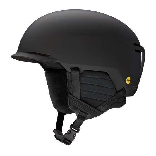 Smith Scout MIPS - Matte Black Men's Snow Helmets - Trojan Wake Ski Snow