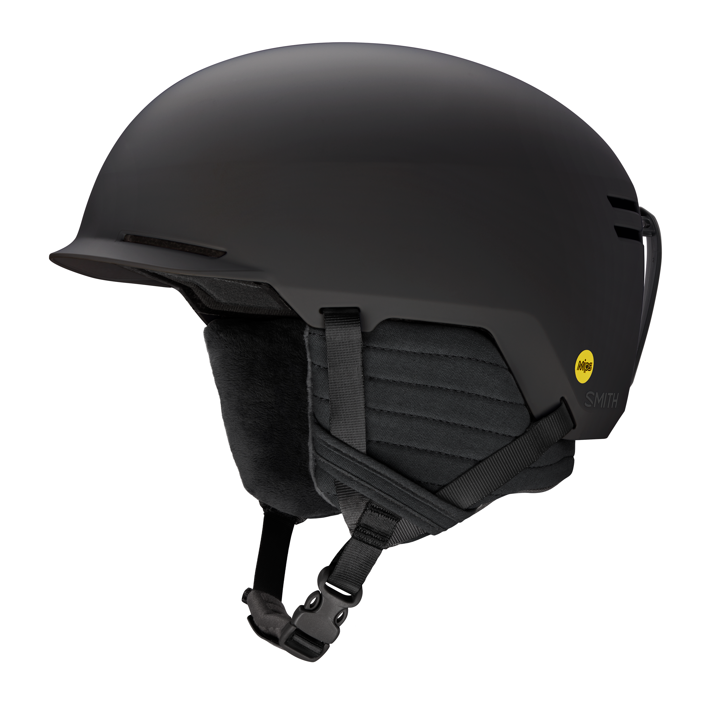 Smith Scout MIPS - Matte Black Men's Snow Helmets - Trojan Wake Ski Snow