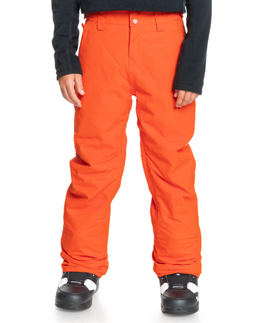 Quiksilver Estate Youth Snow Pant - Pureed Pumpkin - 2023 Snow Pants - Trojan Wake Ski Snow