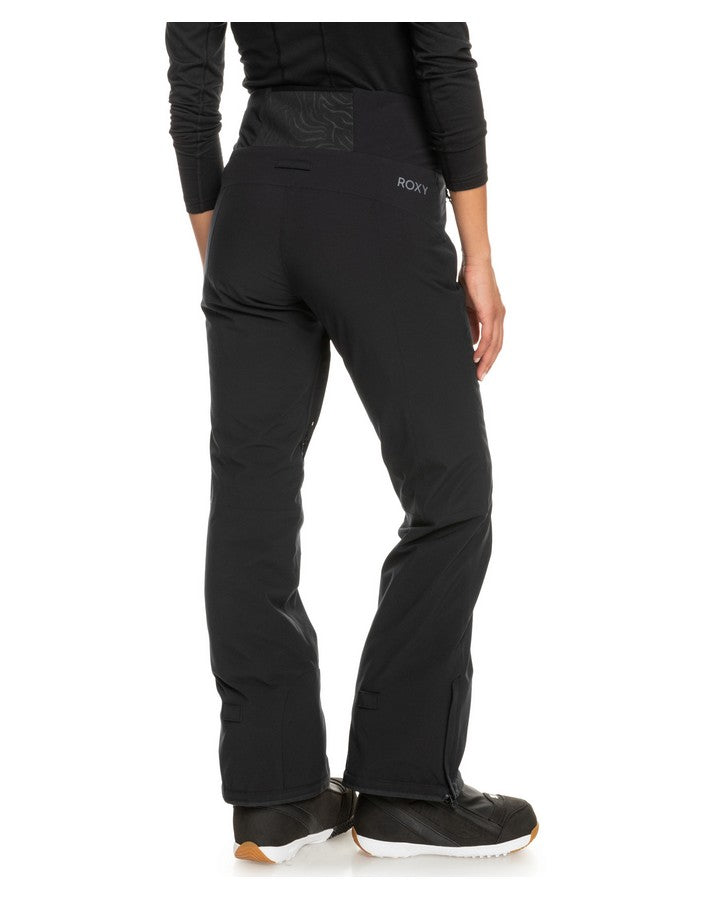 Roxy Alba High Womens Snow Pant - True Black - 2023 Snow Pants - Trojan Wake Ski Snow