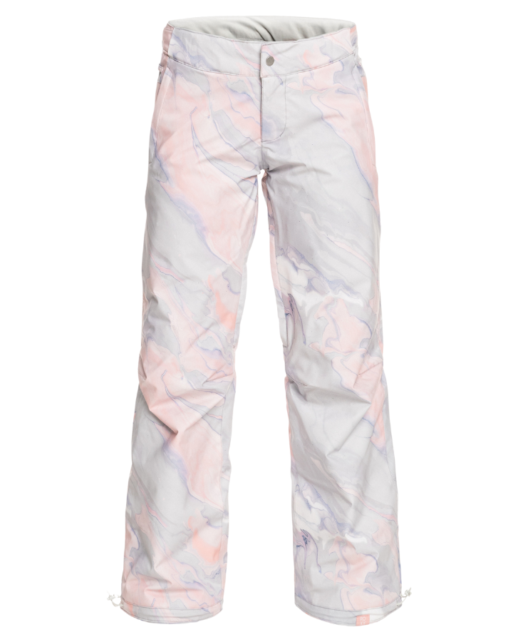 Roxy Chloe Kim Womens Snow Pant - Gray Violet Marble - 2023 Snow Pants - Trojan Wake Ski Snow