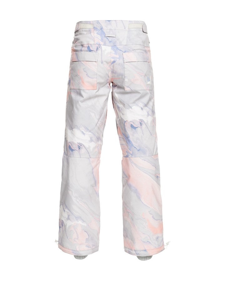 Roxy Chloe Kim Womens Snow Pant - Gray Violet Marble - 2023 Snow Pants - Trojan Wake Ski Snow