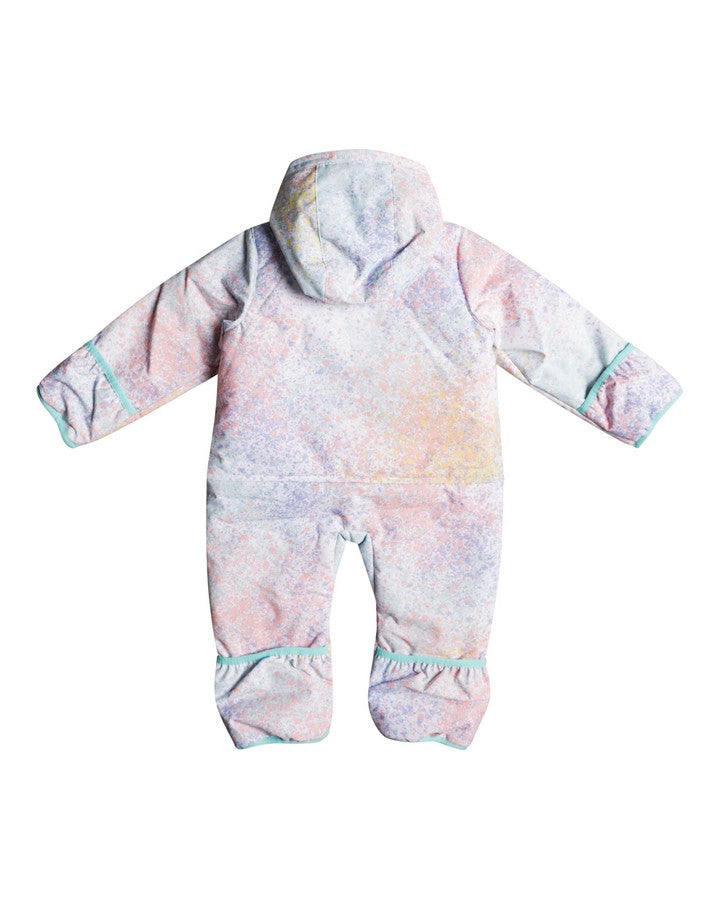 Roxy Rose Baby Jumpsuit - Bright White Splash - 2023 Onesies - Trojan Wake Ski Snow