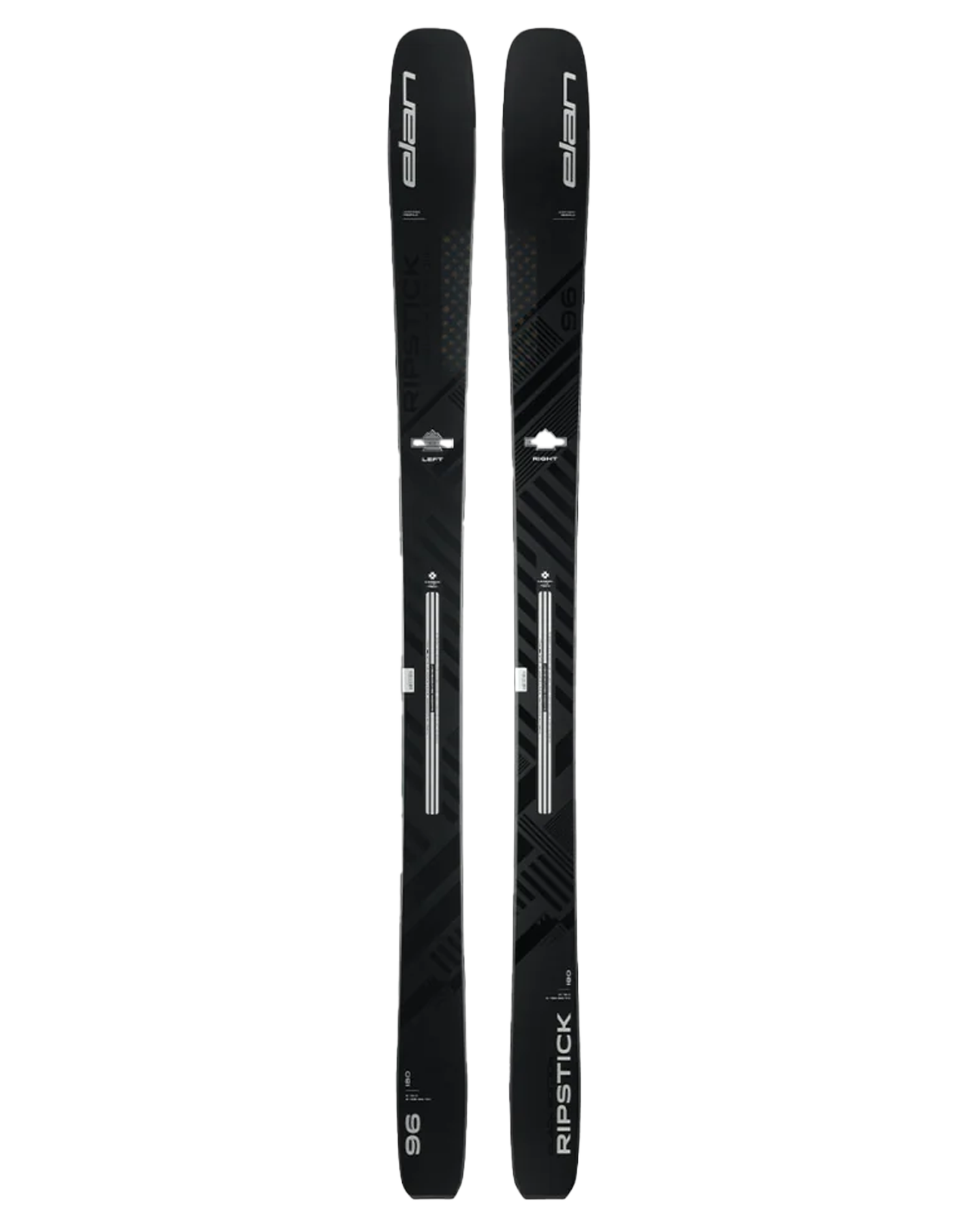 Elan Ripstick 94 Black Edition Flat Women's Snow Skis - 2025