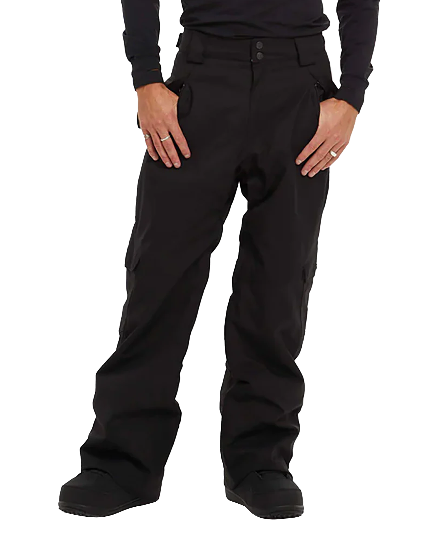 Elude Intercept Snow Pants - True Black Snow Pants - Trojan Wake Ski Snow