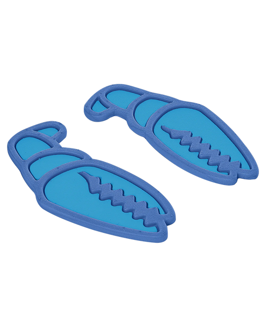 Crab Grab Mega Claws - Double Blue Stomp Pads - SnowSkiersWarehouse