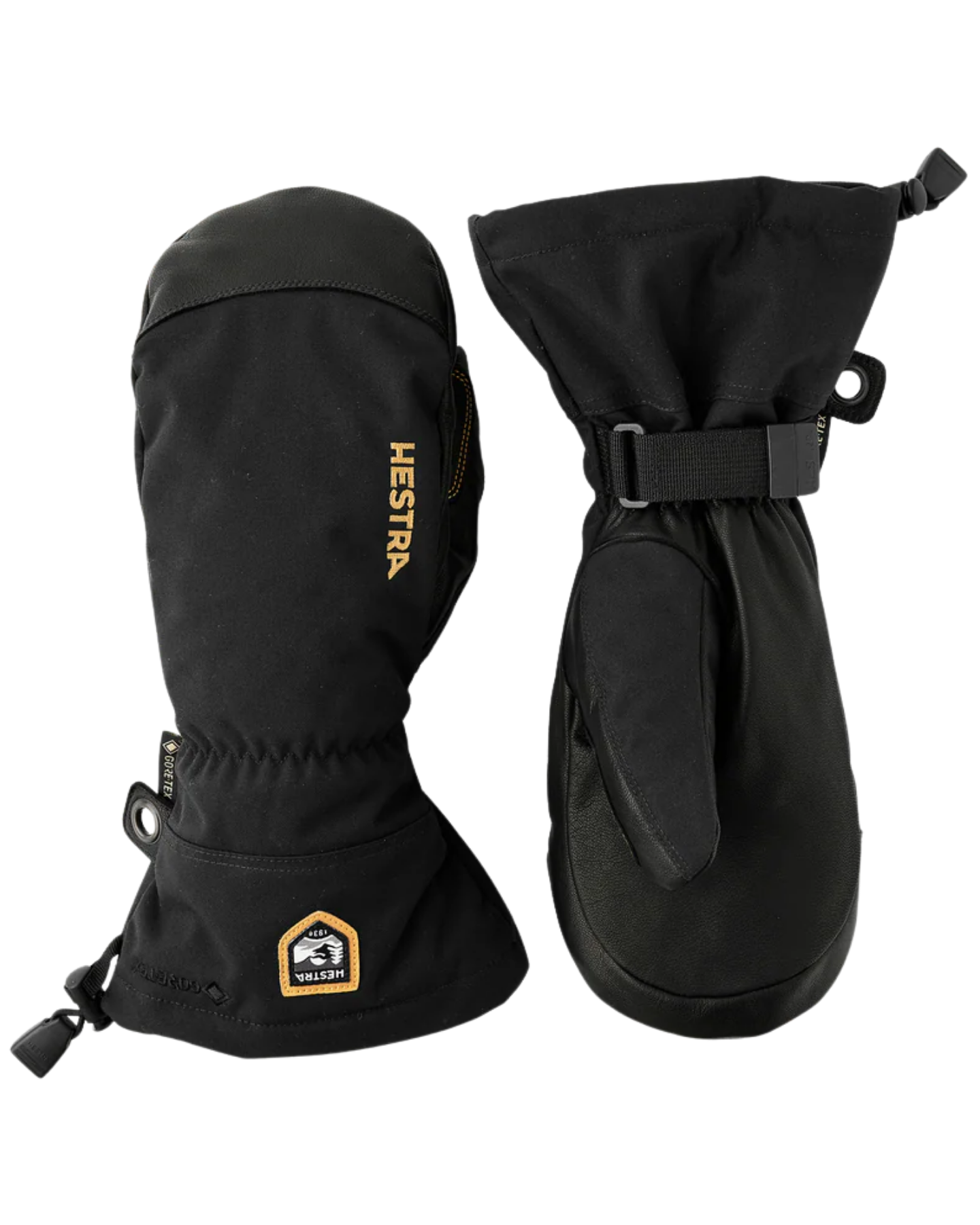 Hestra Army Leather Gore-Tex Mitt - Black / Black