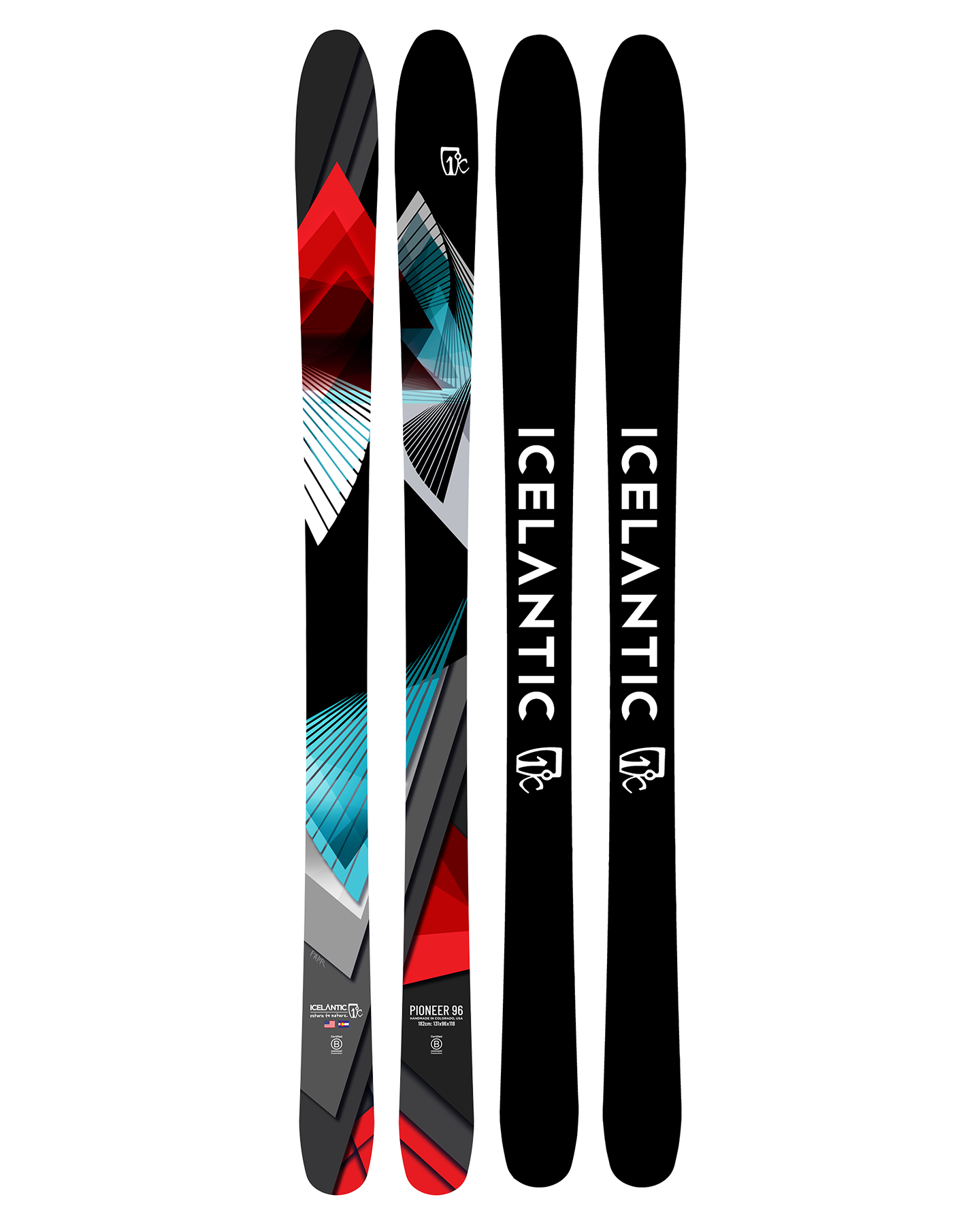 Icelantic Pioneer 96 Snow Skis - 2025