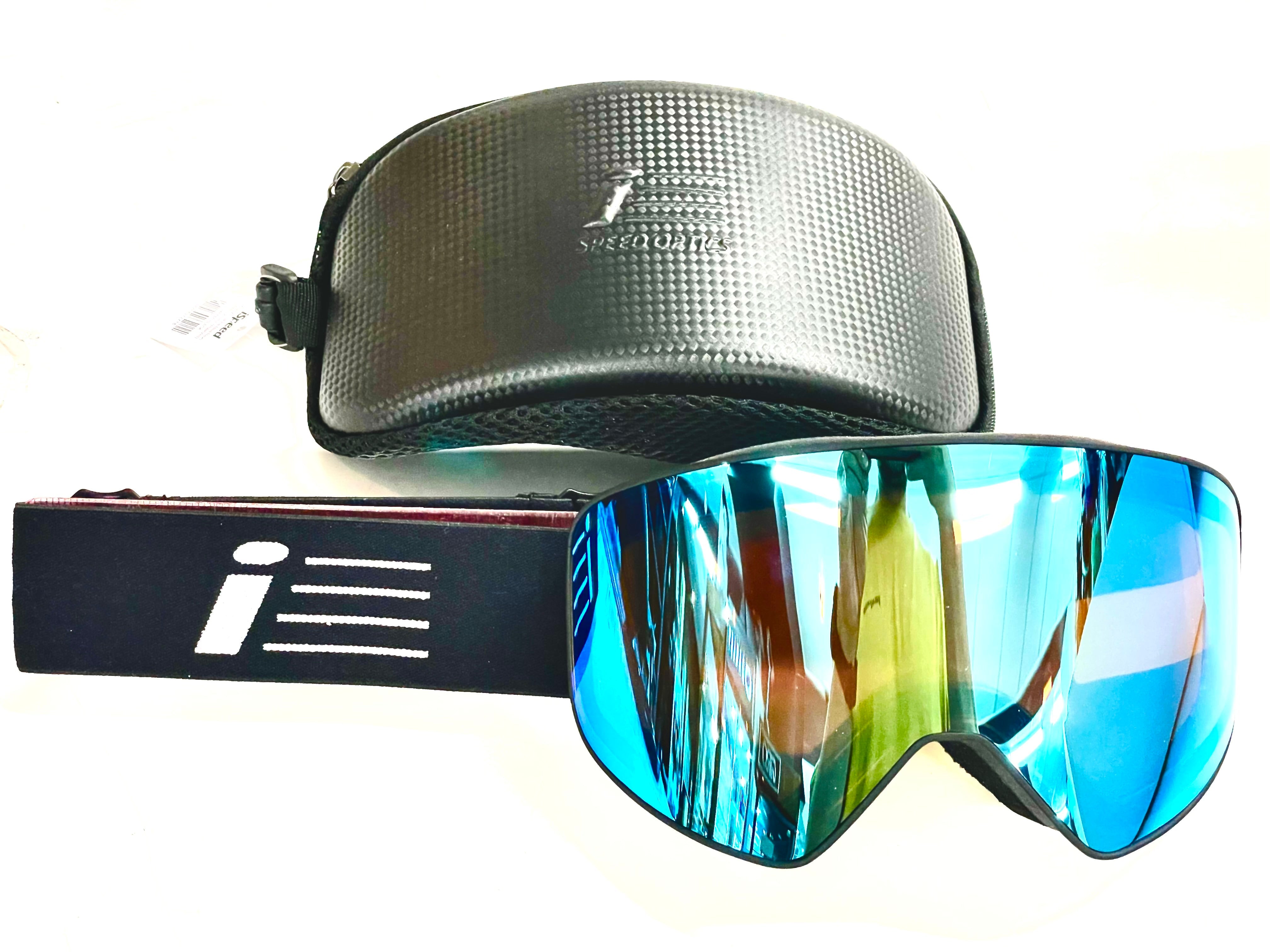 Ispeed Clarity Snow Goggles. Blue Ice Revo Photochromic Polarised Lens