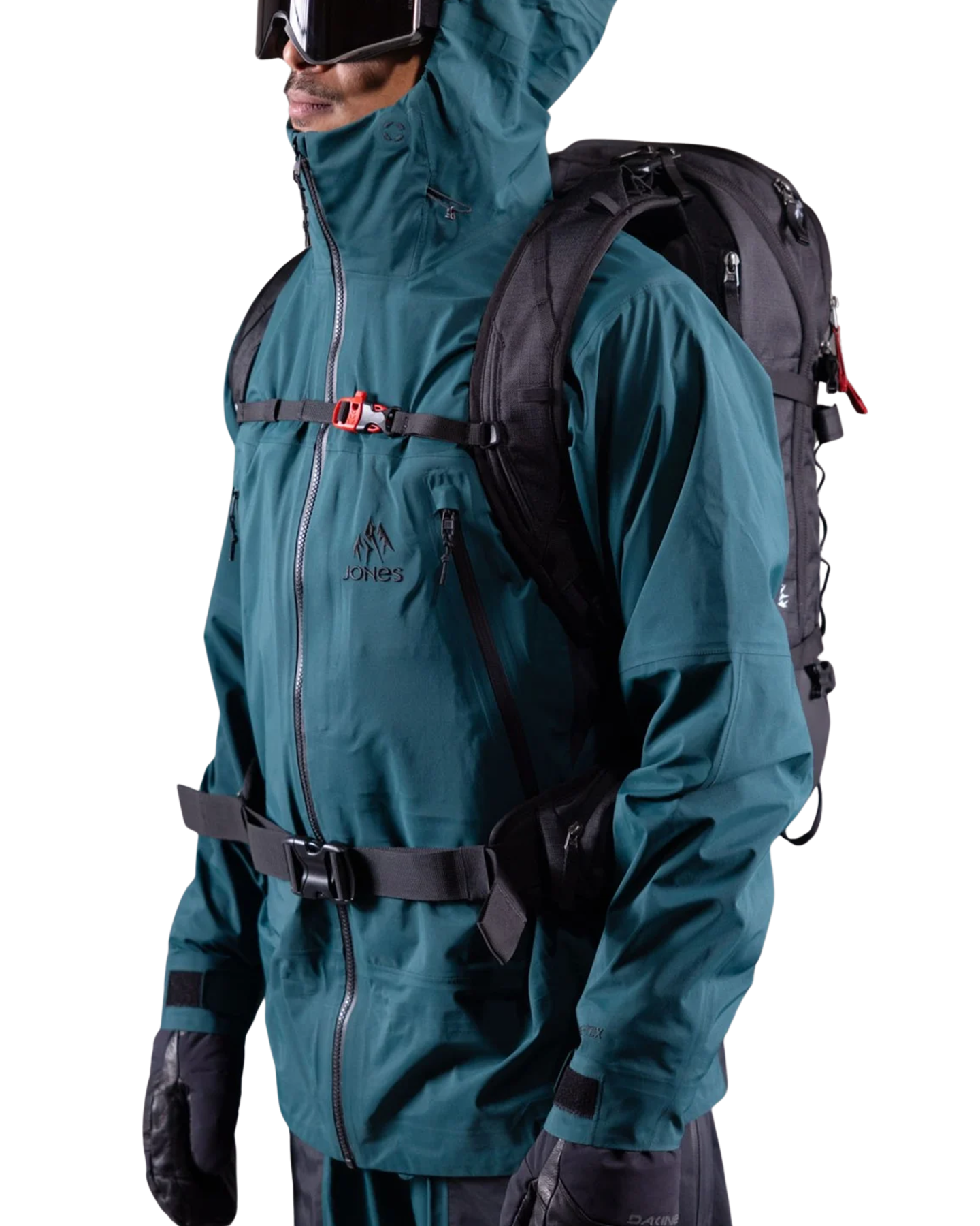 Jones Men's Shralpinist Recycled GORE-TEX® 3L Snow Jacket Men's Snow Jackets - Trojan Wake Ski Snow