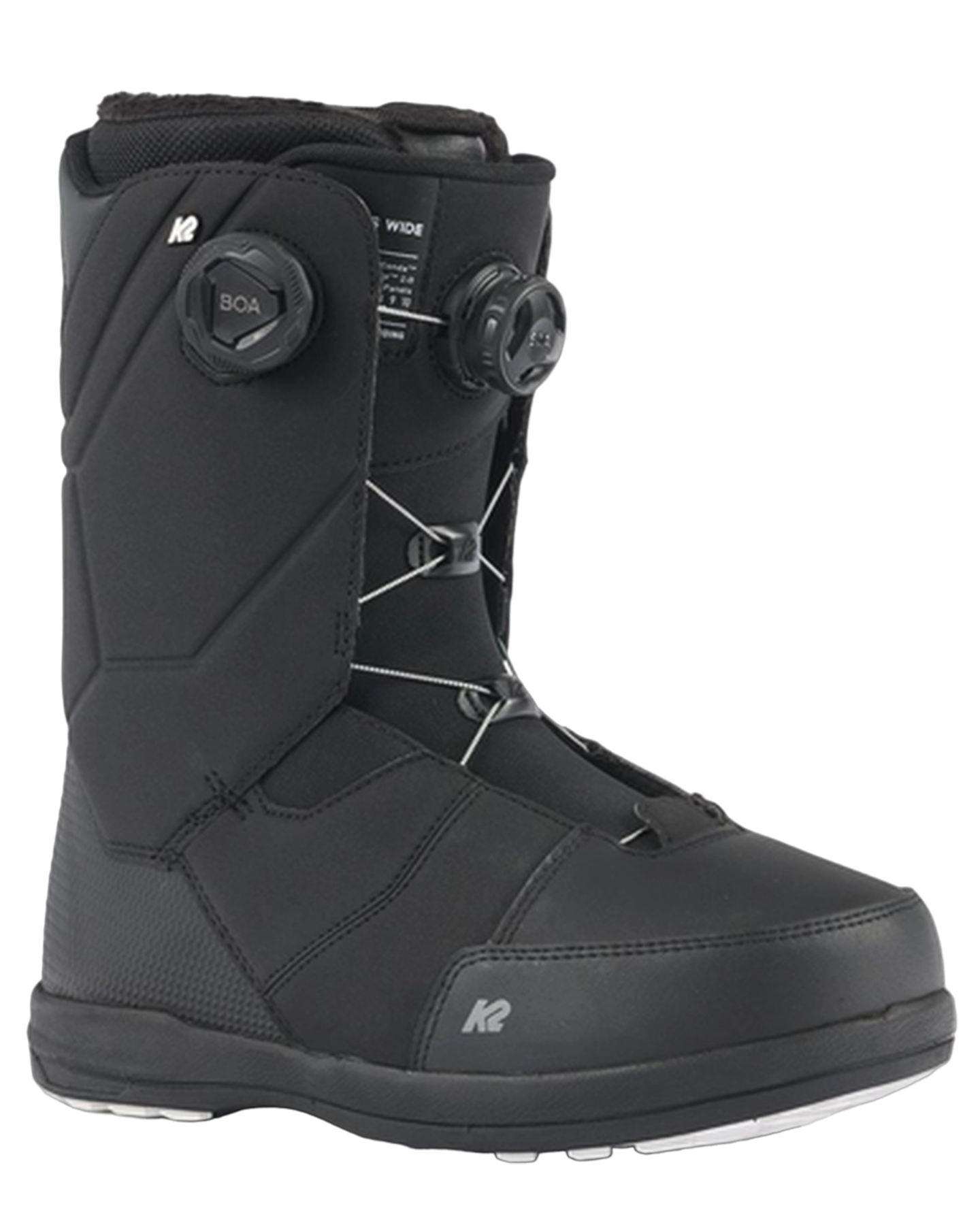 K2 Maysis Wide Snowboard Boots - Black - 2024 Snowboard Boots - Trojan Wake Ski Snow