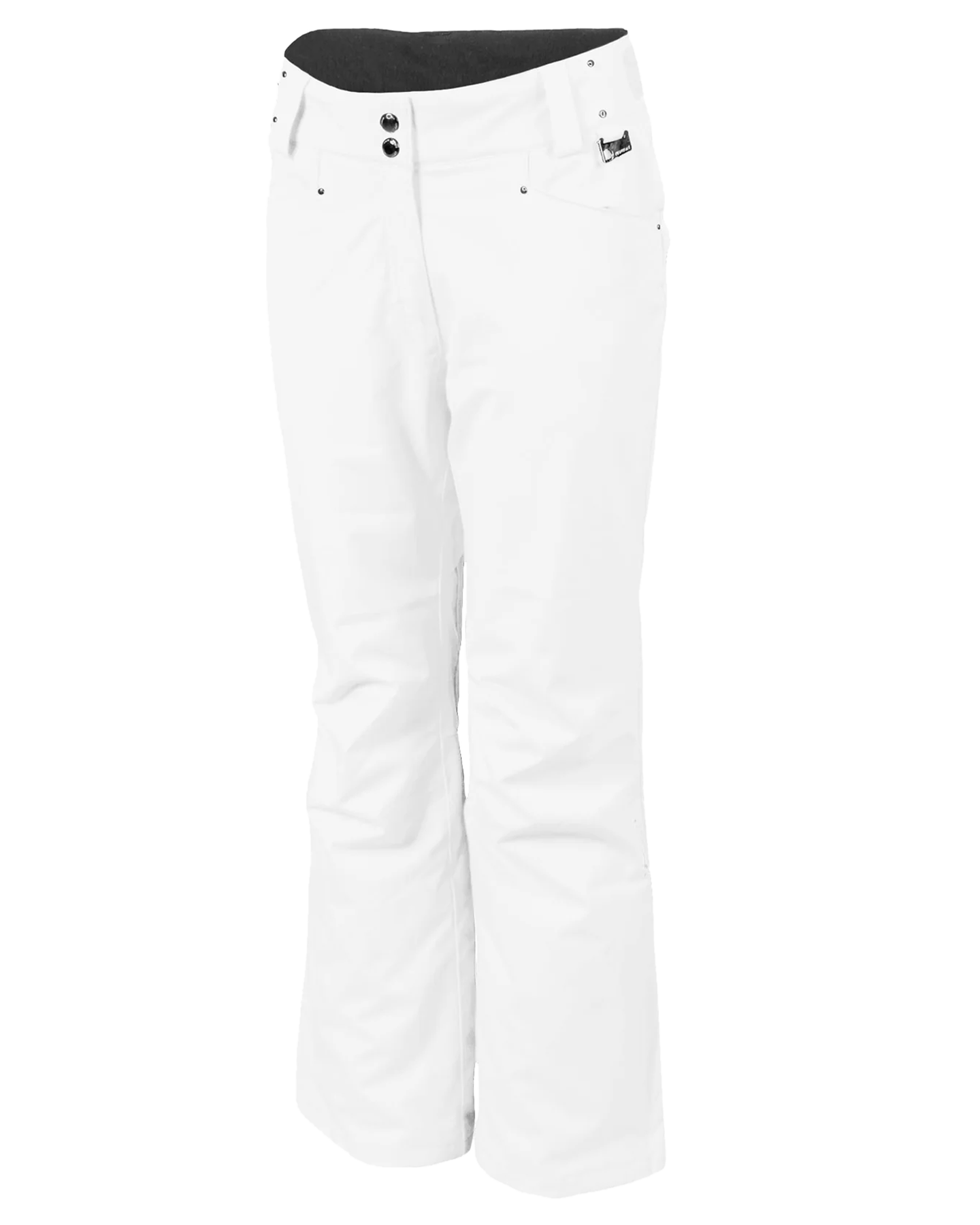 Karbon Pearl II Diamond Tech Women's Snow Pants - Arctic White Women's Snow Pants - SnowSkiersWarehouse