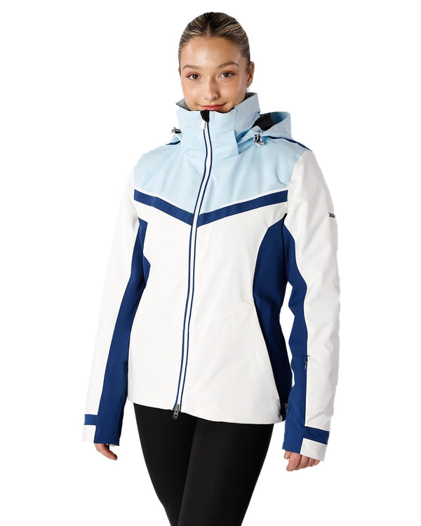 Karbon Solitare Diamond Tech Women's Snow Jacket - Arctic White | Shop ...