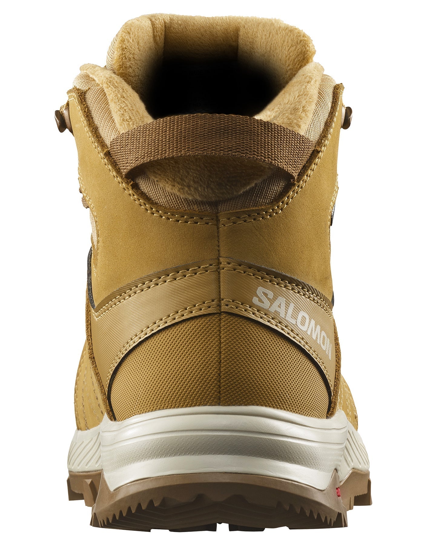 Salomon Women's Outchill Thinsulate™ ClimaSalomon™ Waterproof Hiking Boot - Taffy / Almond Milk / Rawhide Apres Boots - Trojan Wake Ski Snow