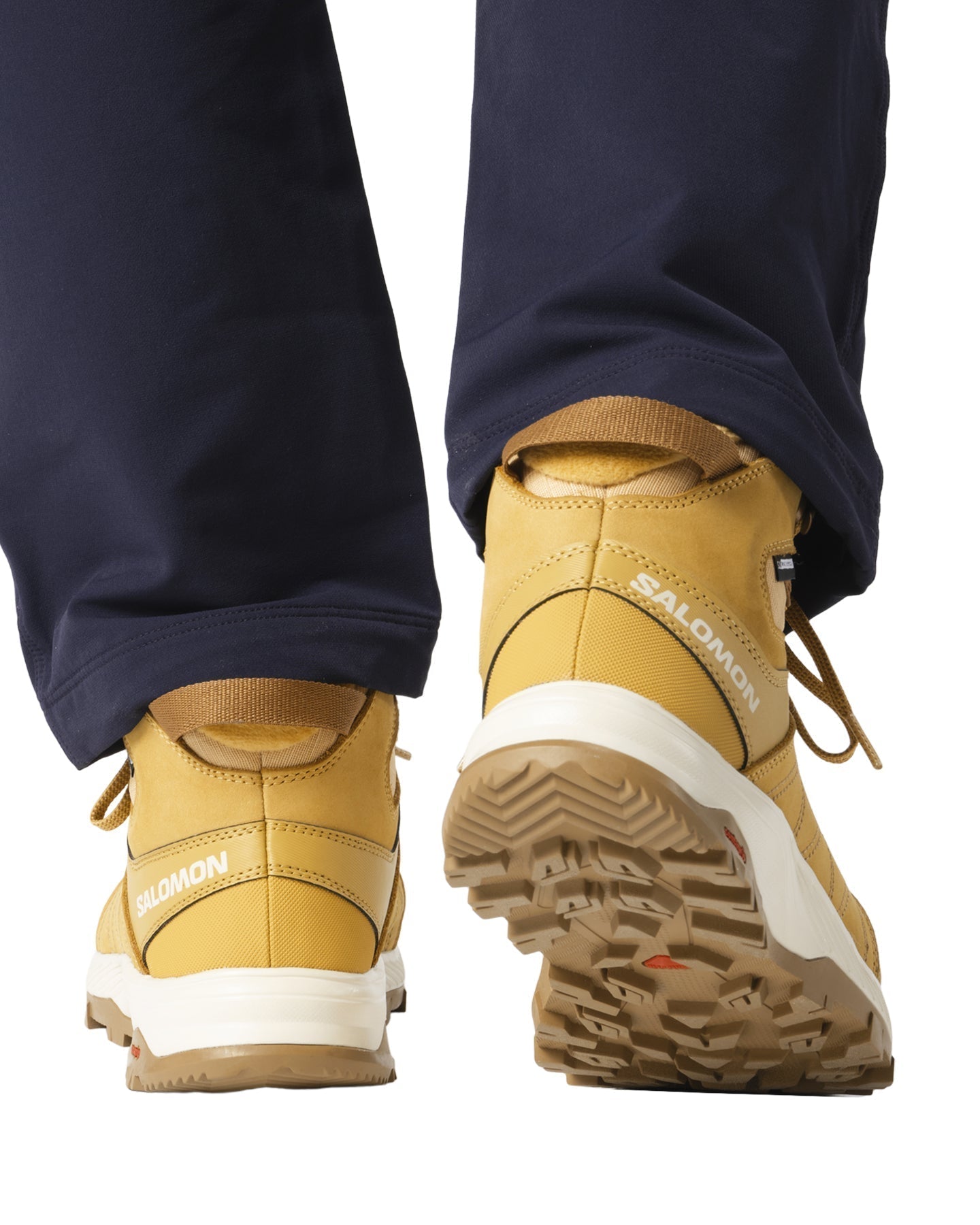 Salomon Women's Outchill Thinsulate™ ClimaSalomon™ Waterproof Hiking Boot - Taffy / Almond Milk / Rawhide Apres Boots - Trojan Wake Ski Snow