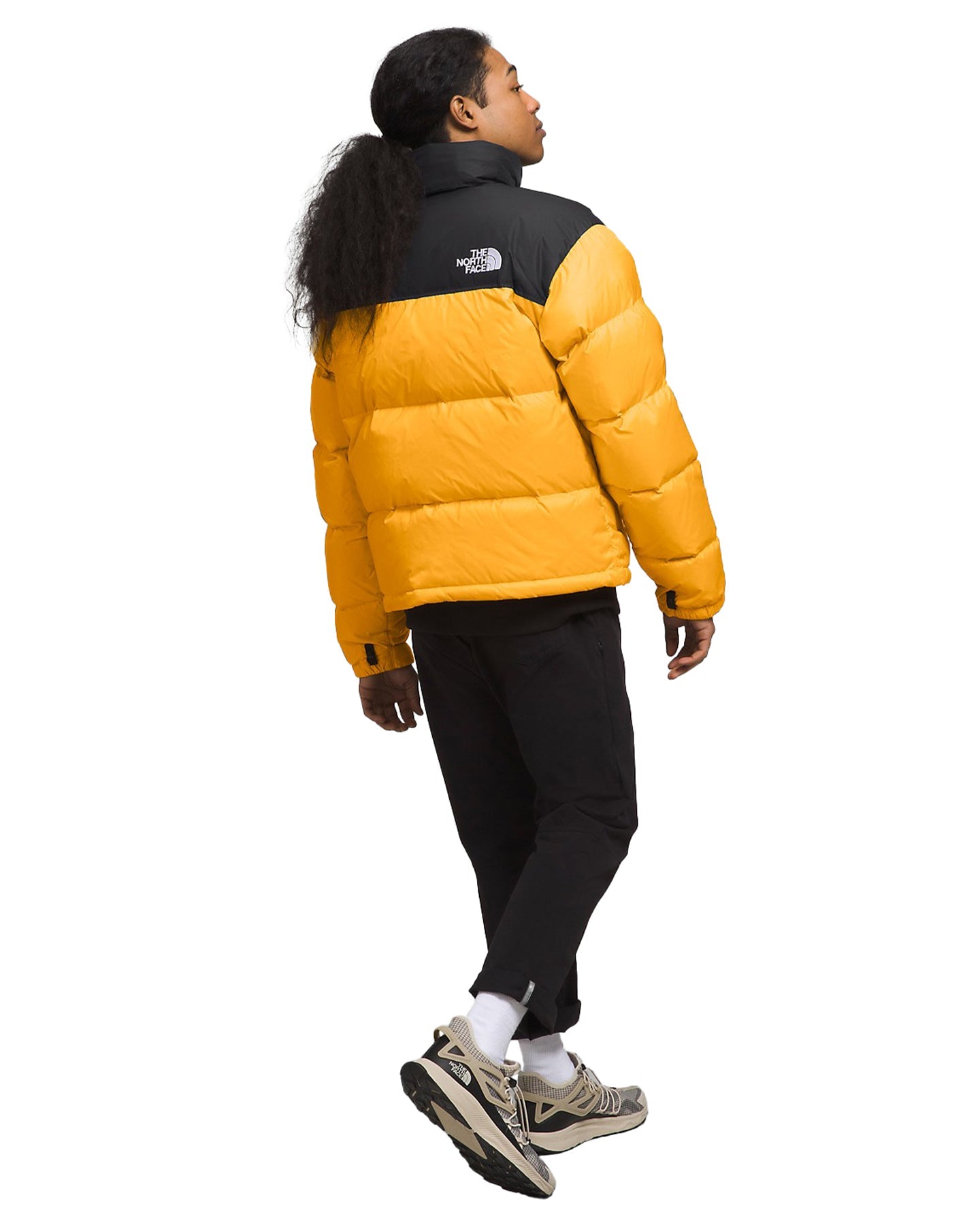 The North Face Men's 1996 Retro Nuptse Jacket - Summit Gold / TNF Black Jackets - Trojan Wake Ski Snow