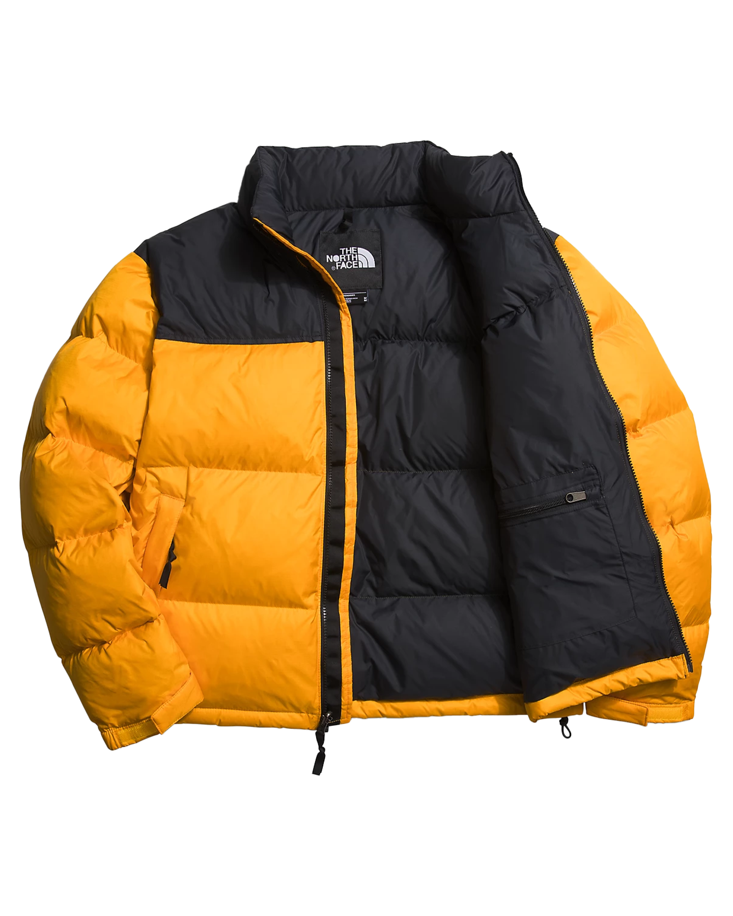 The North Face Men's 1996 Retro Nuptse Jacket - Summit Gold / TNF Black Jackets - Trojan Wake Ski Snow