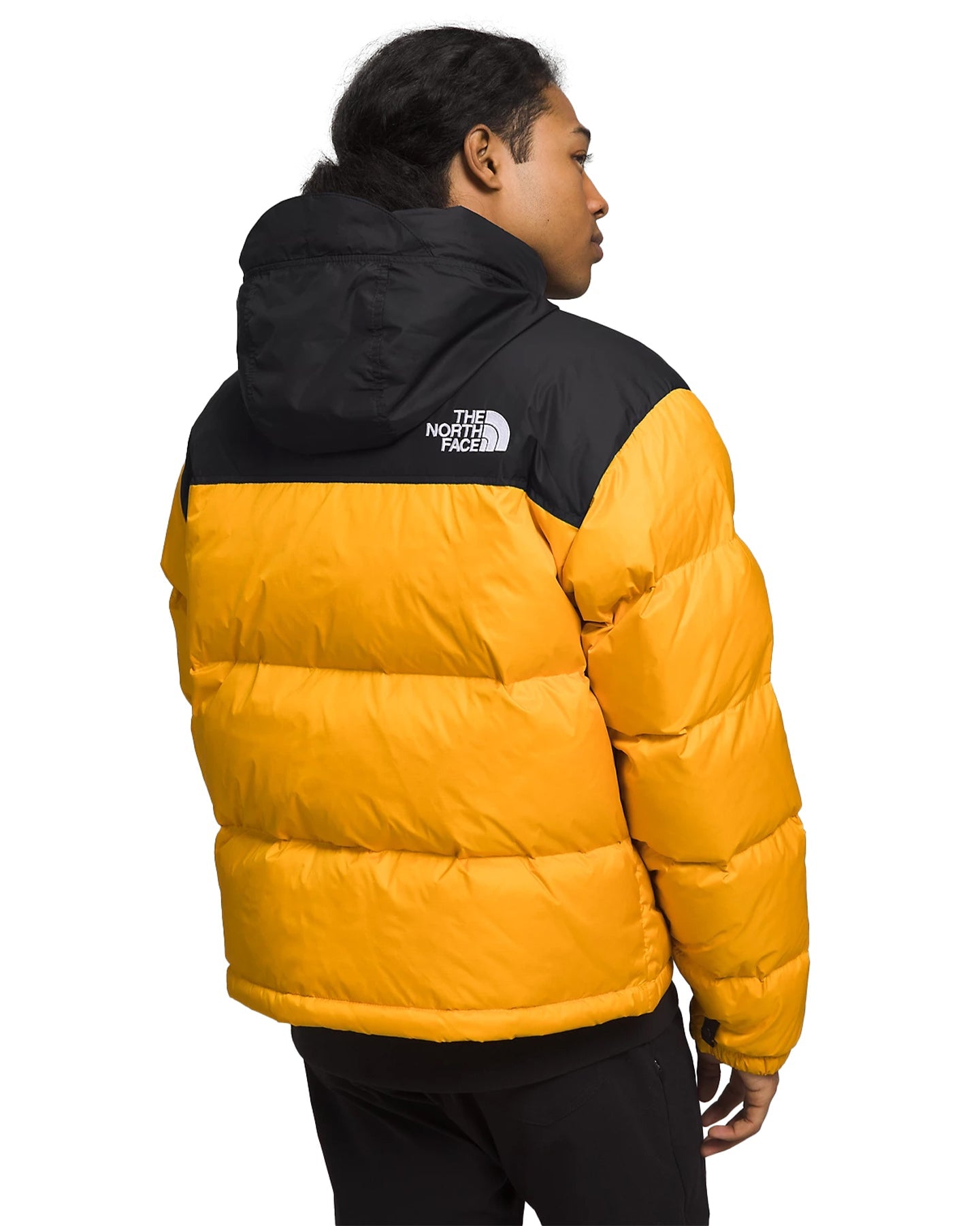 The North Face Men's 1996 Retro Nuptse Jacket - Summit Gold / TNF Black Jackets - Trojan Wake Ski Snow