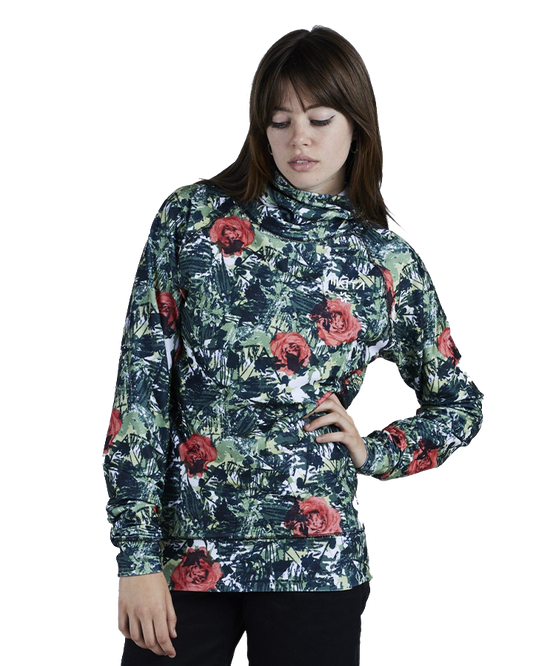 Nikita Women's Post Crew - Camo Pop Women's Crewnecks - Trojan Wake Ski Snow