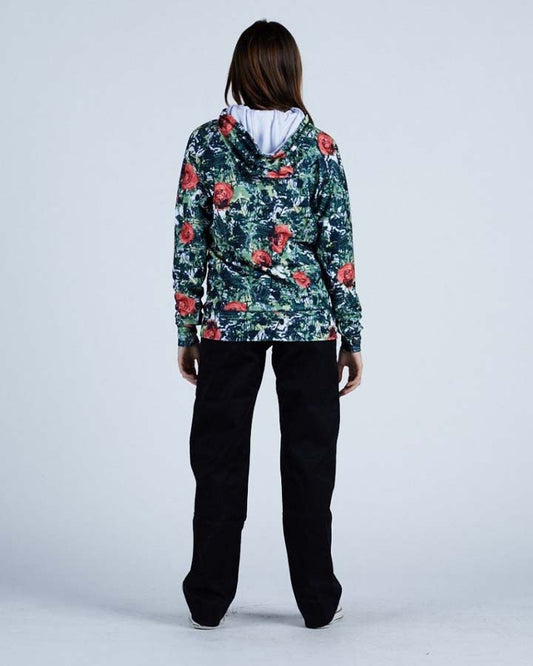 Nikita Womens Post Crew - Camo Pop Hoodies & Sweatshirts - Trojan Wake Ski Snow