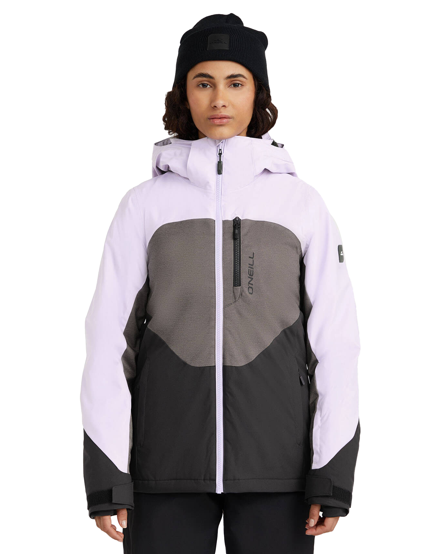 O'Neill Women's Carbonite Jacket - Purple Rose Snow Jackets - Trojan Wake Ski Snow