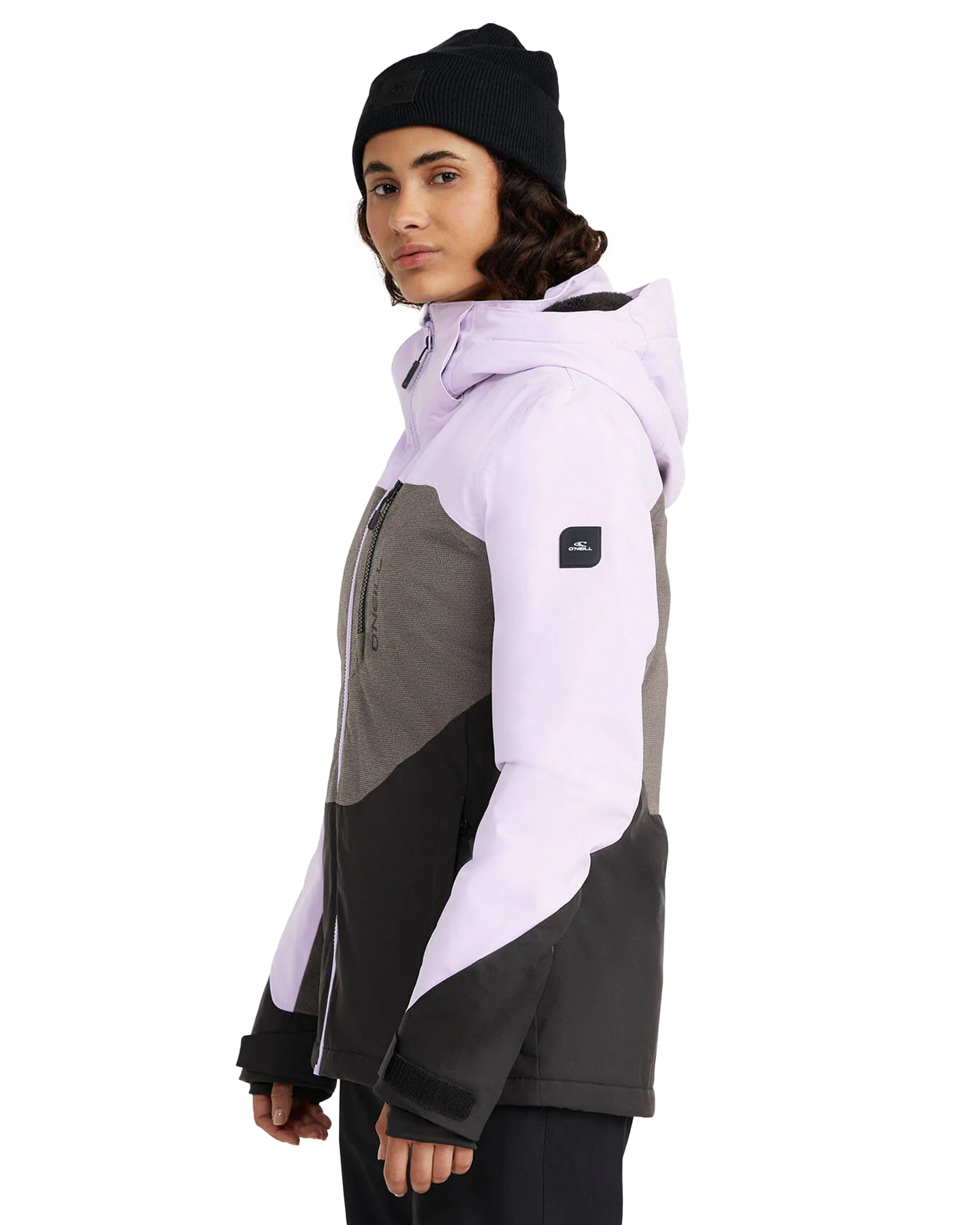 O'Neill Women's Carbonite Jacket - Purple Rose Snow Jackets - Trojan Wake Ski Snow