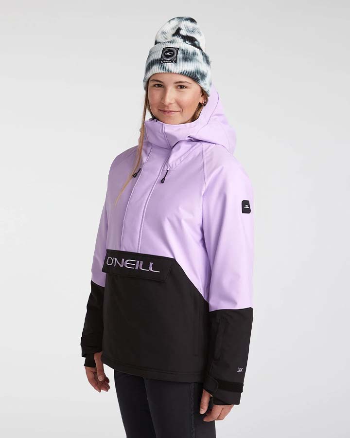 O'Neill Women's O'Riginals Anorak - Purple Rose Women's Snow Jackets - SnowSkiersWarehouse