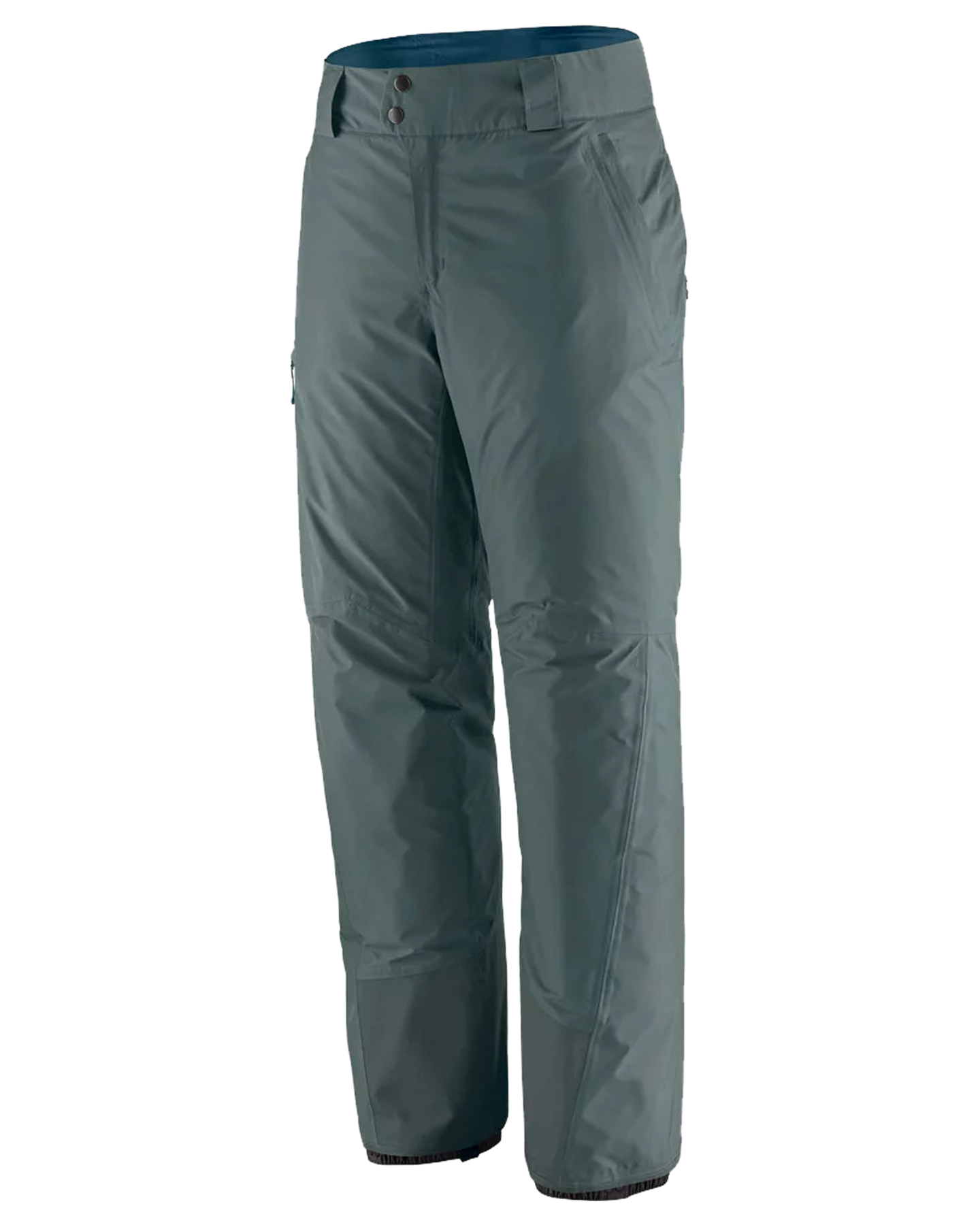 Patagonia Insulated Powder Town Pants - Nouveau Green Snow Pants - Trojan Wake Ski Snow