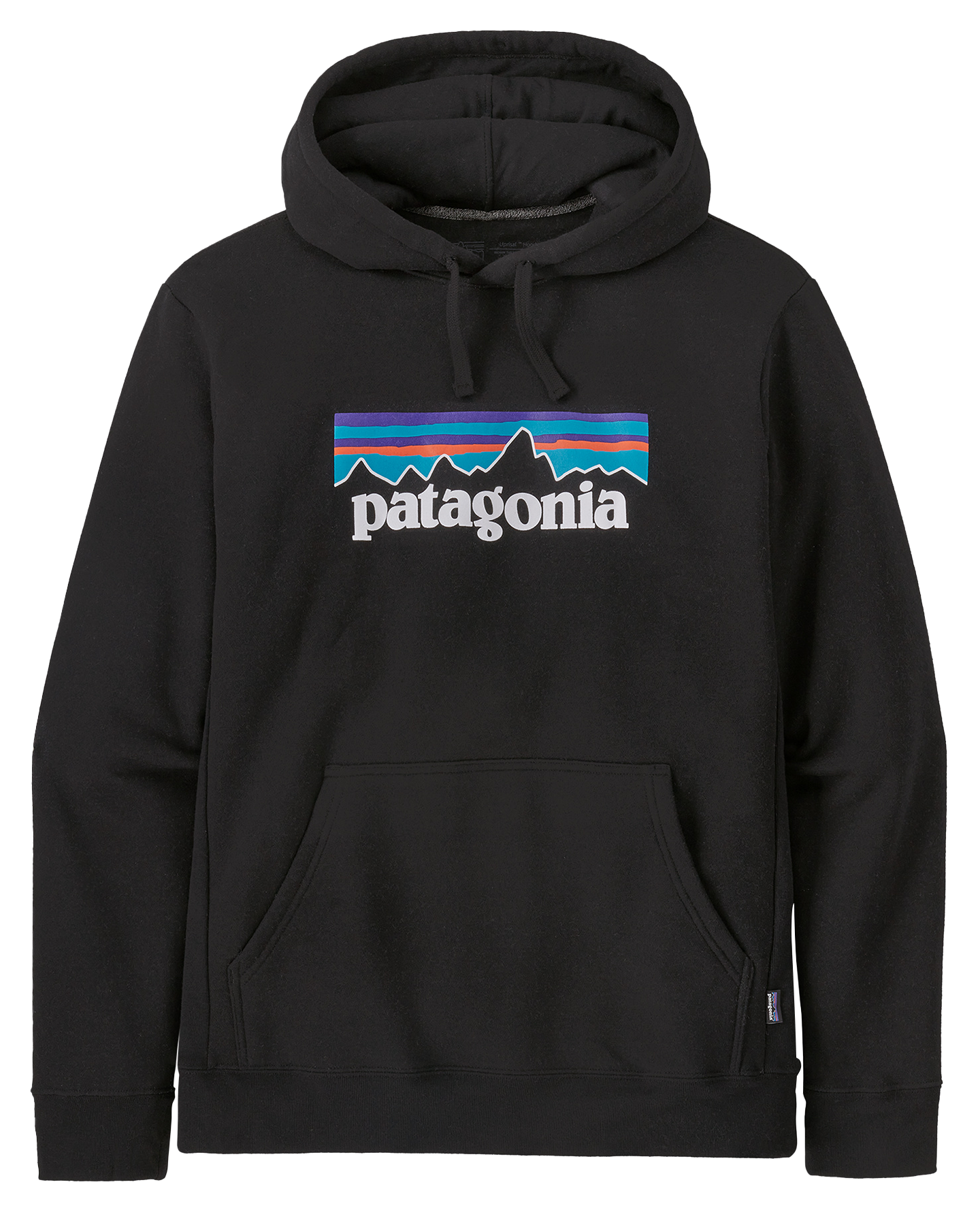 Patagonia P-6 Logo Uprisal Hoody - Black Hoodies & Sweatshirts - Trojan Wake Ski Snow