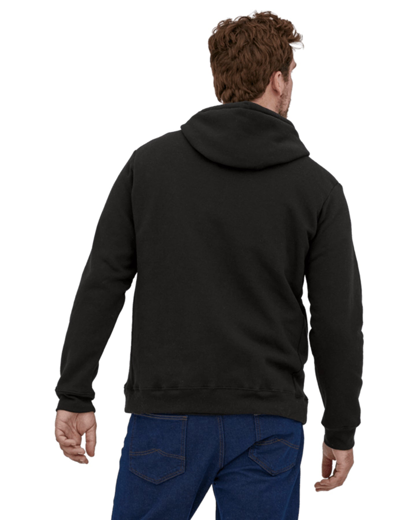 Patagonia P-6 Logo Uprisal Hoody - Black Hoodies & Sweatshirts - Trojan Wake Ski Snow